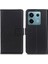 Xiaomi Redmi Için Note 13 Pro 5g Cep Telefonu Kılıfı Şok Geçirmez Pu Deri Cüzdan Kapak Black (Yurt Dışından) 1
