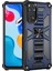 Xiaomi Redmi Için Not 11S 4g/not 11 4g (Qualcomm) Telefon Çantası Çizilmeye Dayanıklı Iç Tpu+Sert Pc Şok Geçirmez Arka Kapak Kickstand-Mavi ile (Yurt Dışından) 1
