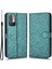 Xiaomi Için Redmi Not 10T 5g/redmi Not 10 5g/poco M3 Pro 4g/5g Fingerprint Baskılı Dot Desen Pu Deri Telefon Kılıfı Cüzdan Stand Flip Hafif Cep Telefon Kapağı Kayış-Yeşil (Yurt Dışından) 1