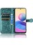 Xiaomi Için Redmi Not 10T 5g/redmi Not 10 5g/poco M3 Pro 4g/5g Fingerprint Baskılı Dot Desen Pu Deri Telefon Kılıfı Cüzdan Stand Flip Hafif Cep Telefon Kapağı Kayış-Yeşil (Yurt Dışından) 2