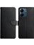 Xiaomi Redmi Için 13C 4g/poco C65 4g Case Orijinal Inek Deri Nappa Doku Telefon Kapak Black (Yurt Dışından) 1