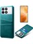 Xiaomi Için Redmi K70E 5g Cep Telefonu Kılıfı Pu+Sert Pc Çift Kart Yuvaları Geri Kapak Yeşilleri (Yurt Dışından) 1