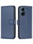 Xiaomi Redmi Için 13C 4g/poco C65 4g Case Pu Pu Deri Yatay Stand Telefon Kapak-Mavisi (Yurt Dışından) 1
