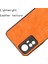 Xiaomi Redmi Için Telefon Kılıfı Not 12S 4g, Pu Deri Kaplamalı Tpu+Pc Cowhide Doku Telefon Kapak-Orange (Yurt Dışından) 3