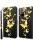 Xiaomi Redmi Için Not 11 5g (Çin) (Mediatek)/not 11T 5g/not 11S 5g 3D Desen Baskı Manyetik Pu Deri Deri Deri Stand Kitap Kapağı Strap-Golden Kelebek (Yurt Dışından) 1