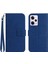 Xiaomi Redmi Için Note 12 Pro 5g/note 12 Pro Speed ​​5g/poco X5 Pro 5g HT04 Flip Case, Ayçiçeği Baskılı Cüzdan Cilt Touch Pu Deri Stand Manyetik Telefon Kapağı El Strap-Sapfire (Yurt Dışından) 1