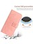 Xiaomi Redmi Için Note 12 Pro 5g/note 12 Pro Speed ​​5g/poco X5 Pro 5g HT04 Flip Kılıfı, Ayçiçeği Baskılı Cüzdan Cilt Touch Pu Deri Stand Manyetik Telefon Kapağı El Strap-Pink ile (Yurt Dışından) 5