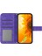 Xiaomi Redmi Için Note 12 Pro 5g/note 12 Pro Speed ​​5g/poco X5 Pro 5g HT04 Flip Case, Ayçiçeği Baskılı Cüzdan Cilt Touch Pu Deri Stand Manyetik Telefon Kapağı El Strap-Dark Mor ile (Yurt Dışından) 3