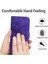 Xiaomi Redmi Için Note 12 Pro 5g/note 12 Pro Speed ​​5g/poco X5 Pro 5g HT04 Flip Case, Ayçiçeği Baskılı Cüzdan Cilt Touch Pu Deri Stand Manyetik Telefon Kapağı El Strap-Dark Mor ile (Yurt Dışından) 4