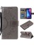 Xiaomi Redmi Için Mandala Desen Desen Deri Deri Flip Kılıf Not 7s/not 7/not 7 Pro (Hindistan) -Grey (Yurt Dışından) 1