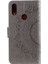 Xiaomi Redmi Için Mandala Desen Desen Deri Deri Flip Kılıf Not 7s/not 7/not 7 Pro (Hindistan) -Grey (Yurt Dışından) 3