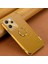 Xiaomi Redmi Için 12 4g Case Timsah Doku Yüzük Kickstand Deri+Tpu Telefon Kapak Sarı (Yurt Dışından) 2