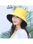 Ilkbahar ve Yaz Güneşlik Çift Taraflı Plaj Şapkası Bayanlar Seyahat Güneş Koruyucu Büyük Kenarlı Şapka (Yurt Dışından) 1