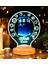 Tardis Desenli Gece Lambası, Doctor Who Hayranlarına , Galiffrey Dilinde Kişiye Özel Isim Çevrili Zaman Yolcusu Telefon Kulübesi, Timelord, Tardis, Kişiselleştirilebilir Masa Lambası 5