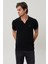 Klasik Kalıp Polo Yaka Arma Detaylı Triko T-Shirt 1