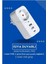 Ftr-17 Isıya Dayanıklı Çocuk Koruma 2 USB 1 x Type C Akım Termal Akım Korumalı Priz 3