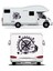 Pusula Dalga Offroad 4x4 Adventure Kamp Araba Oto Motosiklet Karavan Sticker 00067 1