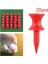 25 Golf Tees Açı Sürüş Iğı Paspaslar Için Golf Araçları Kırmızı (Yurt Dışından) 5