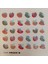 Hologram Turkuaz Yaldız Tırnak Dövmesi, Tırnak Tattoo, Nail Art, Tırnak Sticker 1