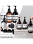 Menekşe Tarzı 500ML ml Banyo Sabunluk Şişe Şampuan Duş Jeli Doldurulabilir Şişe Seyahat Depolama Şişe Su Geçirmez Etiket (Yurt Dışından) 3