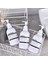 Menekşe Tarzı 500ML ml Banyo Sabunluk Şişe Şampuan Duş Jeli Doldurulabilir Şişe Seyahat Depolama Şişe Su Geçirmez Etiket (Yurt Dışından) 4