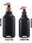 Etiket-C-Siyah Stili 300 ml Şampuan Sabunluk Şişe Kozmetik Losyon El Dezenfektanı Şampuan Kabı Vücut Yıkama Şişesi Mat Boş Dolum Şişesi (Yurt Dışından) 3