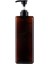 Kahverengi Tarzı 800ML ml Sabunluk Şişesi Büyük Kapasiteli Losyon Dispenseri Itme Tipi Banyo Şampuanı Vücut Yıkama Şişesi Doldurulabilir Şişe (Yurt Dışından) 1