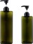 Kahverengi Tarzı 1000ML ml Sabunluk Şişesi Büyük Kapasiteli Losyon Dispenseri Itme Tipi Banyo Şampuanı Vücut Yıkama Şişesi Doldurulabilir Şişe (Yurt Dışından) 3