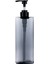 Gri Tarzı 800ML ml Sabunluk Şişesi Doldurulabilir Kare Büyük Kapasiteli Şampuan Vücut Yıkama Şişesi Losyon Dispenseri Banyo Aksesuarları (Yurt Dışından) 1