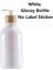 300ML-BEYAZ Tarz Sabunluk Etiket Banyo Şampuanı Şişe Etiketi Mutfak Bulaşık Sabunu Losyon Kremi Etiketleri Su Geçirmez Kendinden Yapışkanlı Çıkartmalar (Yurt Dışından) 1