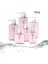 Pembe Tarzı 650ML Doldurulabilir Duş Sabunu Dispenseri Siyah Boş Şişe Şampuan Kremi Duş Jeli Dispenseri Kabı Boş ml (Yurt Dışından) 1