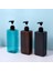 Siyah Stil 500ML Banyo Jeli Dağıtıcı Doldurulabilir Pompa Basın Şişesi Banyo Duş Kapları Vücut Yıkama Şampuanı Kremi Losyonu (Yurt Dışından) 5