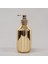 Altın Tarzı 300 ml El Sabunu Dispenserleri Banyo Şampuan Şişesi Altın Krom Plastik Sıvı Sabun Şişeleri Paslanmaya Dayanıklı Vücut Yıkama Dispenserleri (Yurt Dışından) 1