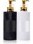 W1 Stili 750ML ml Banyo Şampuan Şişesi Doldurulabilir Sabunluk Şişeleri Kitchenbathroom Şampuan Duş Jeli Sıvı Konteyner (Yurt Dışından) 2