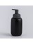 SIYAH-400ML Tarzı Seramik Köpük Sabunluk Şişesi Mutfak El Dezenfektanı Şişesi Şampuan Vücut Yıkama Losyonu Şişesi Oteller Için Özelleştirilebilir Logo (Yurt Dışından) 1