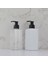 W1-300ML Tarzı Banyo Sabunluklar Doldurulabilir Losyon Şampuan Duş Jeli Şişe Mutfak Sıvı Sabunluk Pompa Şişesi ml (Yurt Dışından) 5