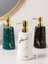 1 ADET-YEŞIL-300ML Tarzı 300 ml Iskandinav Seramik Losyon Şişesi El Temizleyici Şampuan Vücut Yıkama Pres Şişesi Seramik Losyon Sabunluk Banyo Malzemeleri (Yurt Dışından) 3