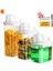 2300 ml Tarzı Metka Toz Çamaşır Deterjan Dispenseri Kedi Kuru Gıda Saklama Kabı Çok Amaçlı Plastik Tahıl Kavanoz Ölçmeli (Yurt Dışından) 2