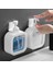 Mor Tarzı 300 ml Ev Sıvı Sabunluk Şampuan El Sabunu Çamaşır Sıvısı Alt Şişeleme Pres Tipi Banyo Duş Jeli Şişe ml (Yurt Dışından) 5