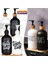 Menekşe Tarzı Et Sabunluk El Sabunu ve Bulaşık Sabunu Dispenseri Doldurulabilir Lavabo Dispenseri Su Geçirmez Yazı Tipi Mutfak Aksesuarları 500 ml (Yurt Dışından) 5