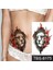 Gerçekci Aslan Figürlü Geçici Dövme Tattoo 1