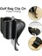 Siyah Stil Golf Kulübü Klip Golf Atıcı Klip Atıcı Kelepçe Tutucu Organizatör Golf Çantası Atıcı Üzerinde Klip Tutucu Golf Kulübü Klip Erkekler Kadınlar Için Golfçü (Yurt Dışından) 5
