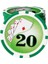 20-5 Adet Tarzı Taşınabilir Profesyonel Alet Adsorbe Edilebilir Golf Topu Pozisyon Işaretleyici Kapağı cl Golf Mark Golf Işaretleyici (Yurt Dışından) 1