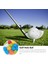 Mavi Stil mm Sürüş Alanı Için Plastik Hava Akışı Içi Boş Golf Topları, Salıncak Eğitimi, Hafif, Eğitim Iç Mekan Golf Topları (Yurt Dışından) 4