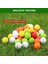 Kırmızı Stil 40 Paket Pu Esneklik Köpük Golf Uygulama Topları Gerçekçi Hissi ve Kapalı Veya Açık Alanlar Için Sınırlı Uçuş Eğitim Topları (Yurt Dışından) 4