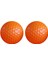 Turuncu Tarzı Taşınabilir Düz Renk Taşıması Kolay Eğitim Uygulaması Golf Sporları Elastik Toplar Oyun Öncesi Isınma Için Golf Topları (Yurt Dışından) 1