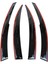 Renault Scenic Çift Sıra Kırmızı Kromlu Cam Rüzgarlığı 1998-2003 1