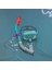 Spark Wave Dalış Maskesi ve Şnorkel Set Yeşil 1