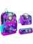 Coral High 23753 Ilkokul Sırt Çantası + Beslenme Çantası + Kalem Kutusu 3'lü Set 1