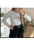 Bebe Mavi Uzun Kollu Crop Bluz 2